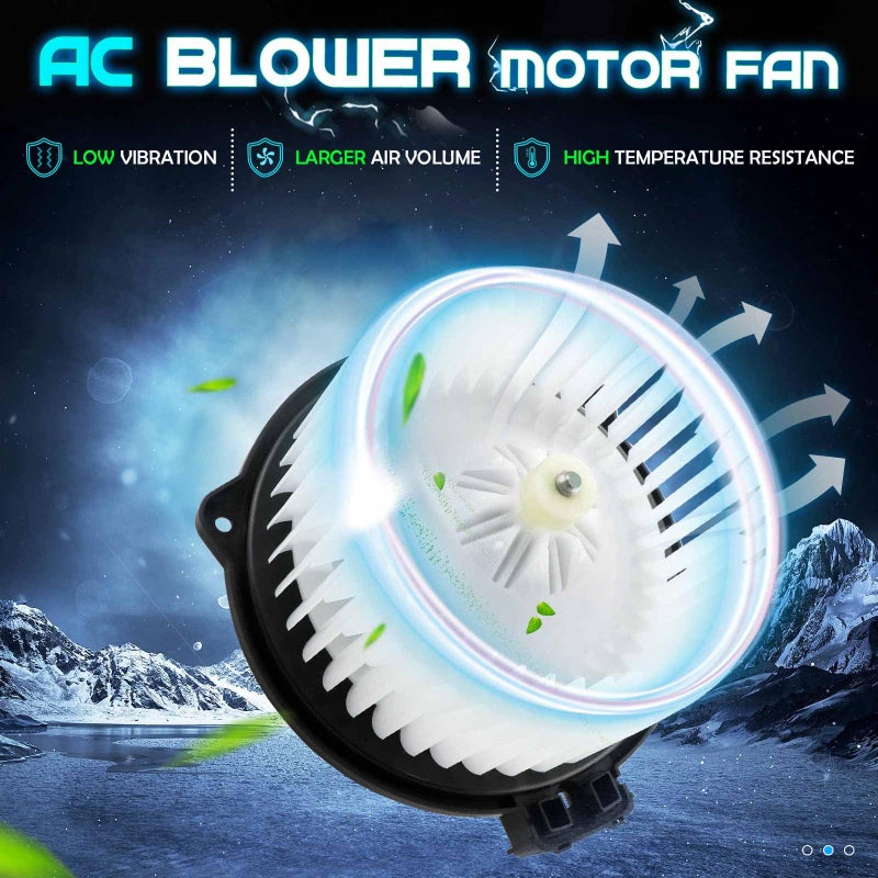 ILONPA 79310-SHJ-A01 700192 Front HVAC Blower Motor Fan Assembly for 2005-2010 Honda Odyssey, 2005-2012 Acura RL, 2006-2007 Honda Ridgeline - Image 2